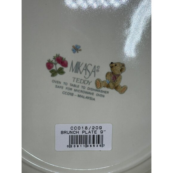 Teddy by Mikasa CC018 Fine 3-Piece Child’s Place Setting – Plate, Bowl & Mug - Picture 11 of 11